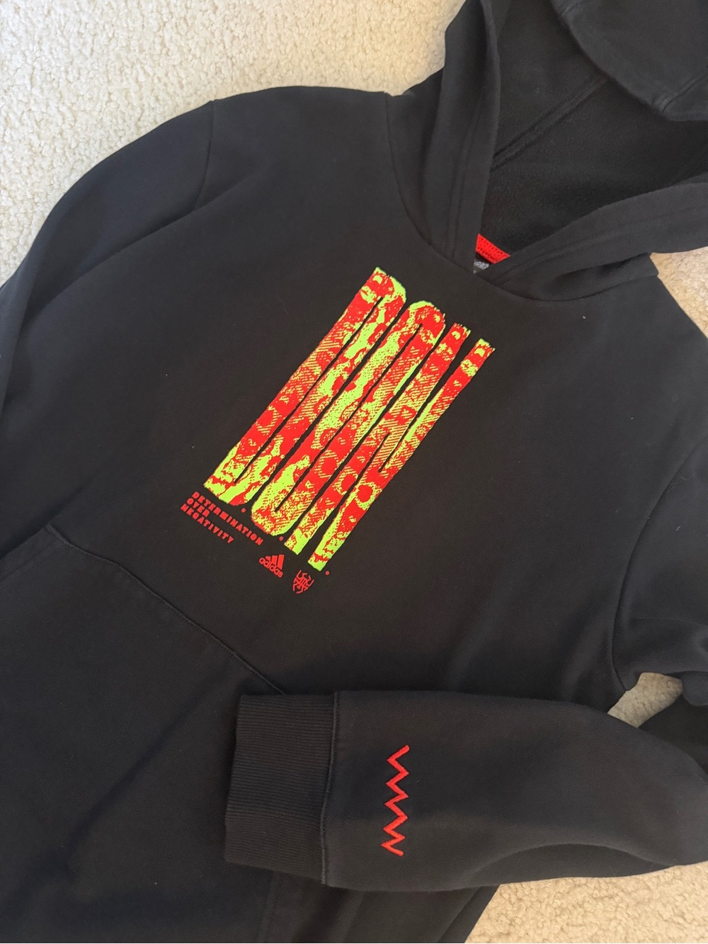 Adidas Donovan Mitchell D.O.N. Youth Hoodie Black Boys M 12Y 152 Basketball